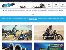 Tablet Screenshot of motorcycleparts-uk.co.uk